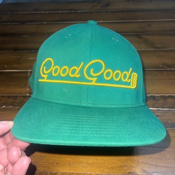 Good Good Golf Green Yellow Rope Hat NWT SnapBack Adjustable Cap Authentic - Picture 7 of 7